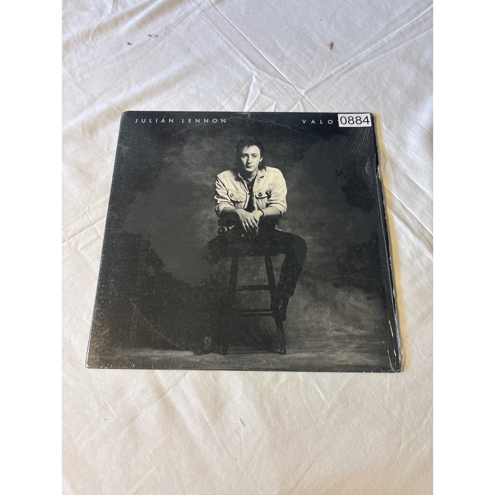 Julian Lennon Valotte Vinyl LP Record 12" Black Good 1984 Pop Rock Atlantic 0884
